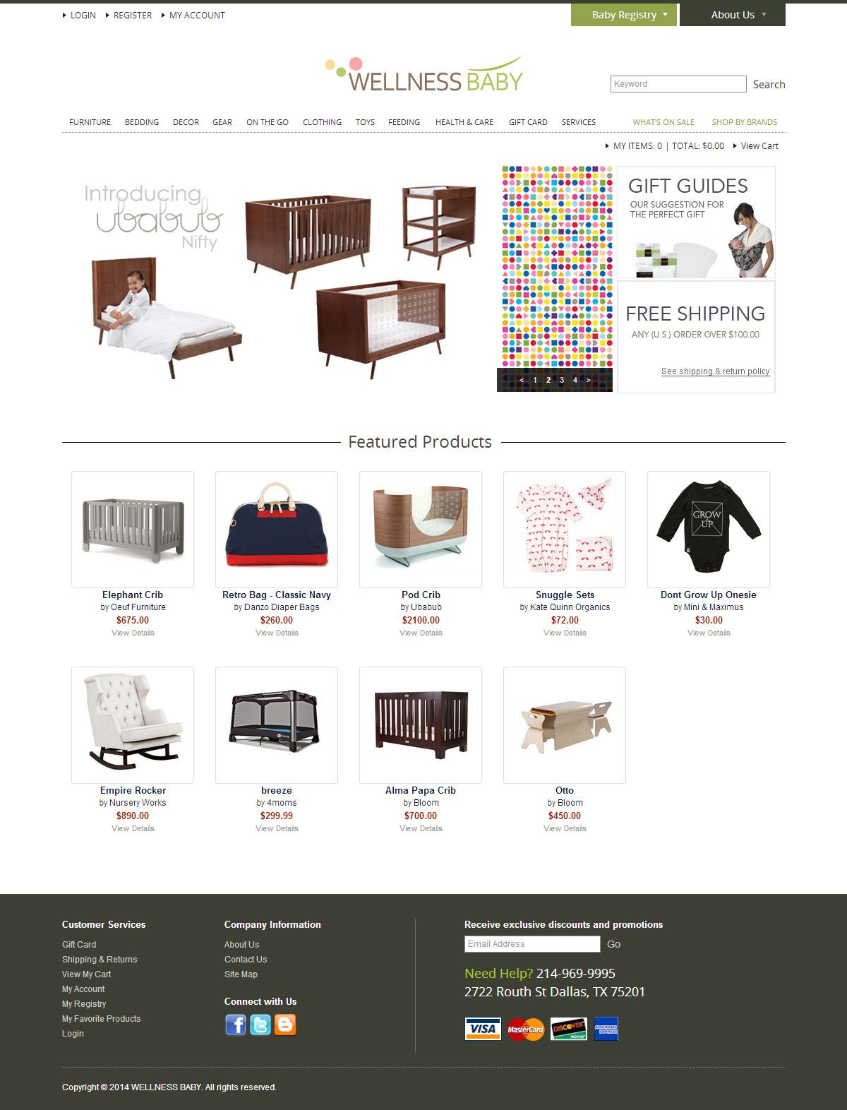 Wellness Baby Store Screenshot